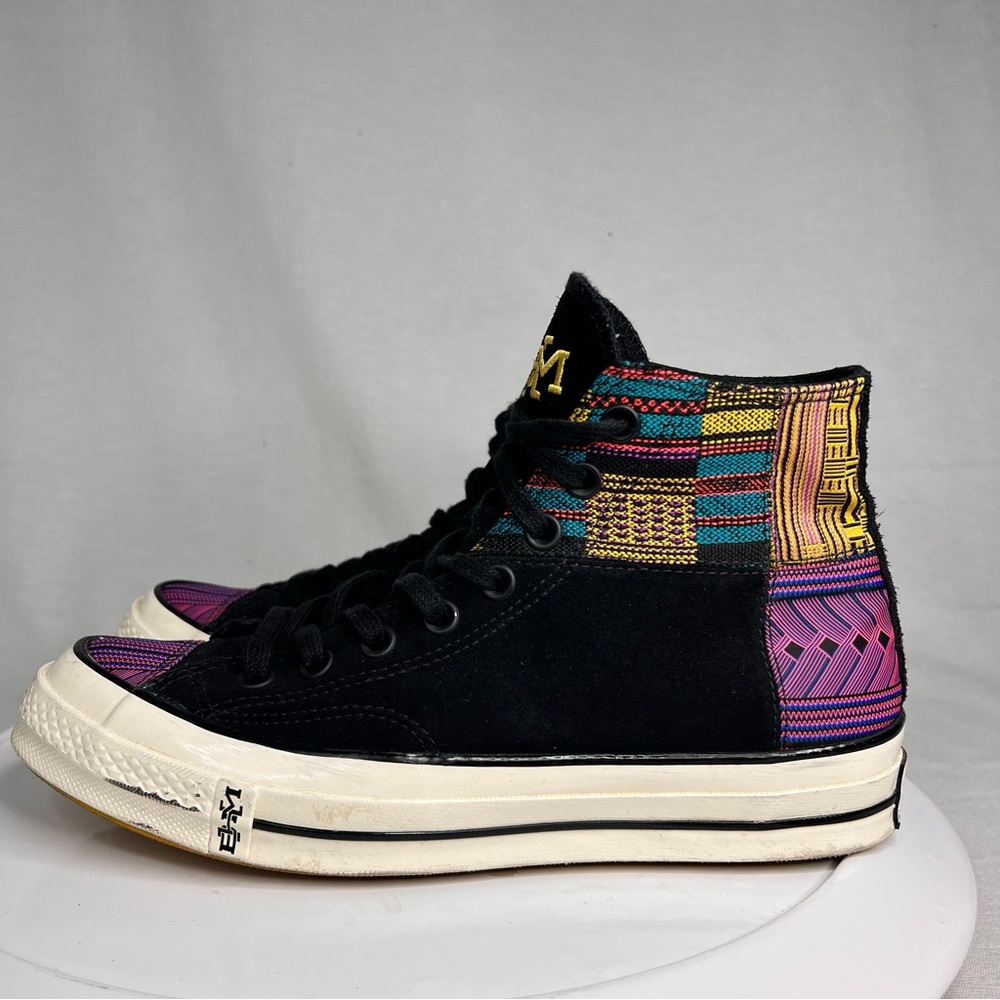 Converse Chuck Taylor 70 High Top Black History Month BHM Patchwork Men’s 8.5